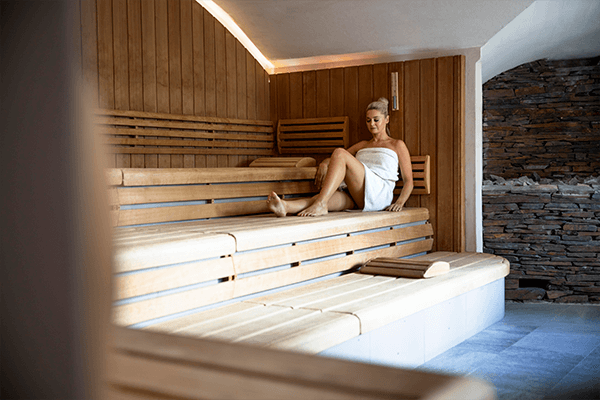 90 Grad Finnische Sauna